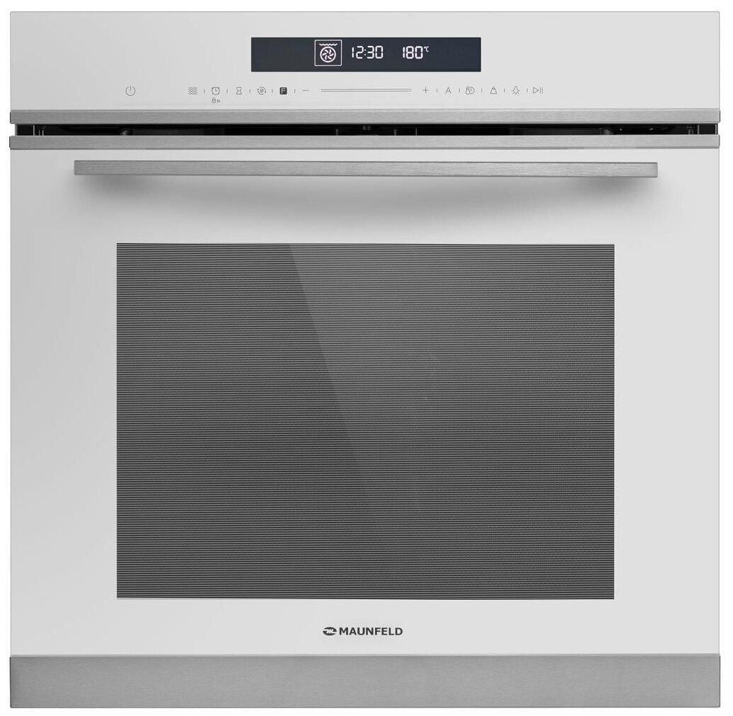 Шкаф духовой электрический с СВЧ MAUNFELD MEOR7217SMW RU